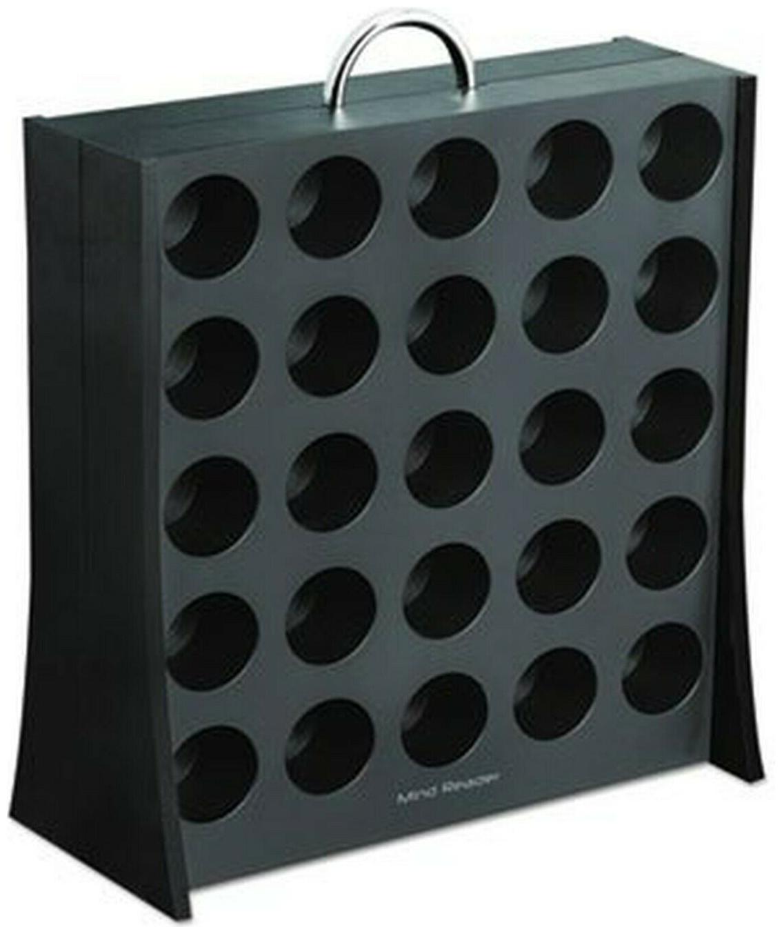 

Wall Single-Serve Coffee Cup Rack 50 Cup 12 1 8w x 5 3 8d 13 7 8h Black Chrome