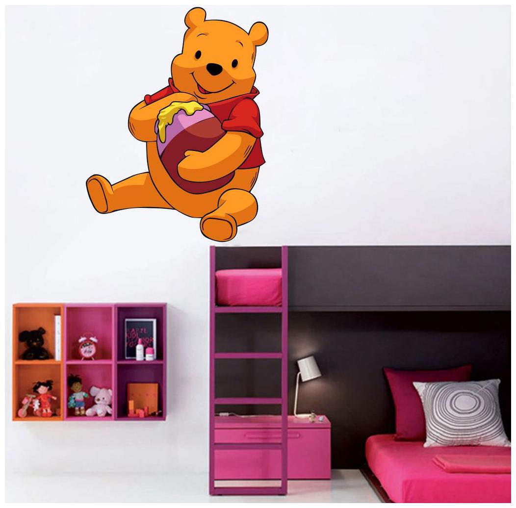 

Wall Sticker (Pooh Surface Covering Area 45 x 58 cm)