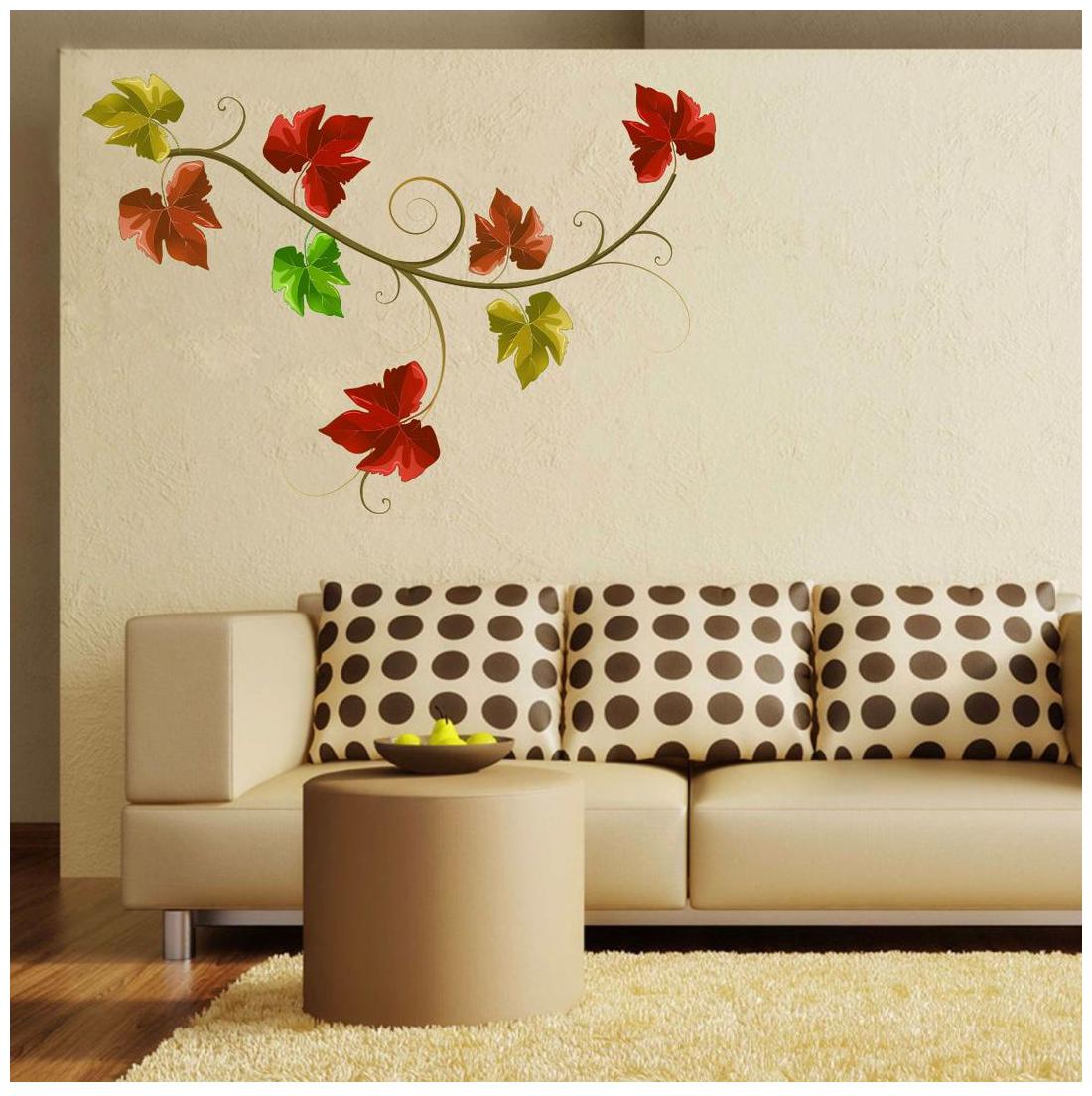 

Wall Sticker (Multicolor branch Surface covering Area 91 x 63 cm)