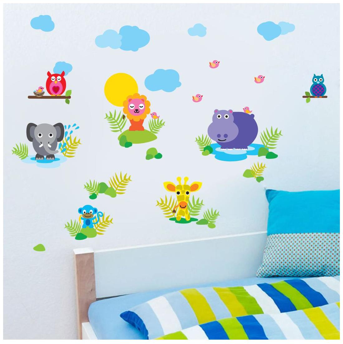 

Wall Sticker (Super animal Surface Covering Area 42 x 32 cm)