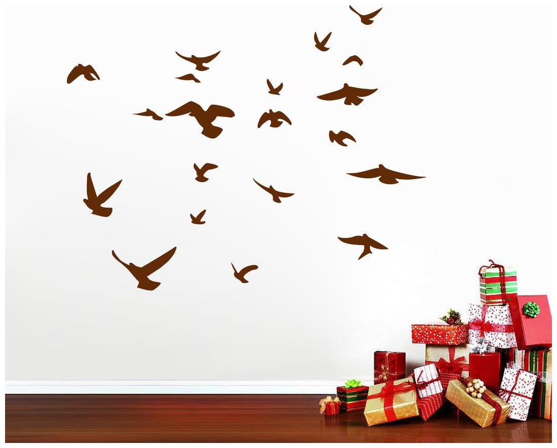 

Wall Sticker (Birds PVC Vinyl Surface Covering Area - 30 x 38 cm)