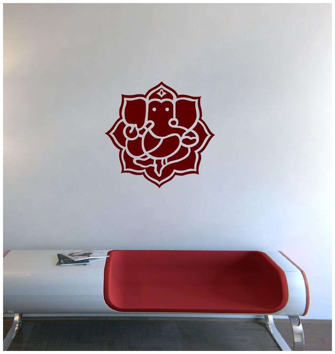 

Wall Sticker (Ganesha PVC Vinyl Surface Covering Area - 30 x 30 cm)