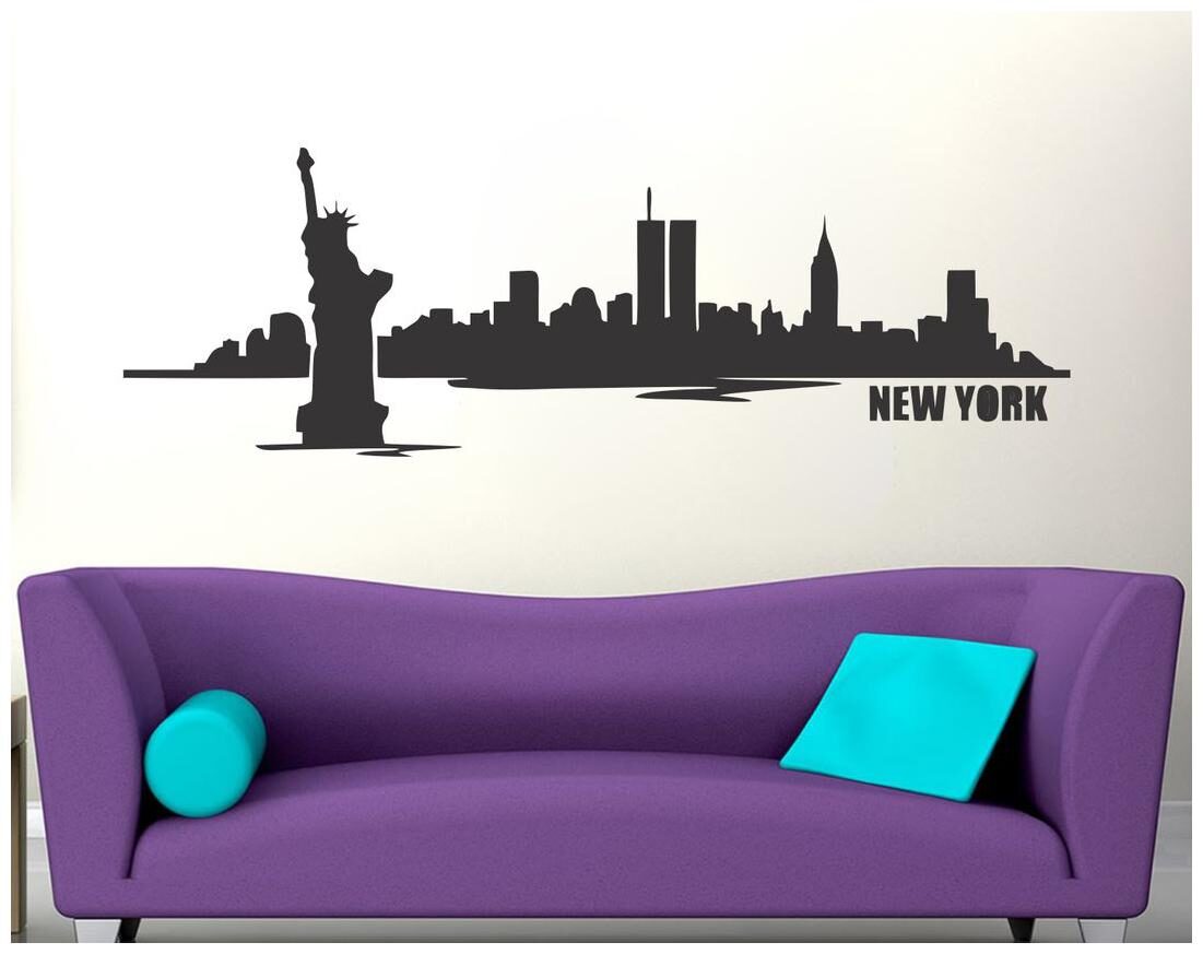 

Wall Sticker (New York Surface Covering Area - 30 x 91 cm)