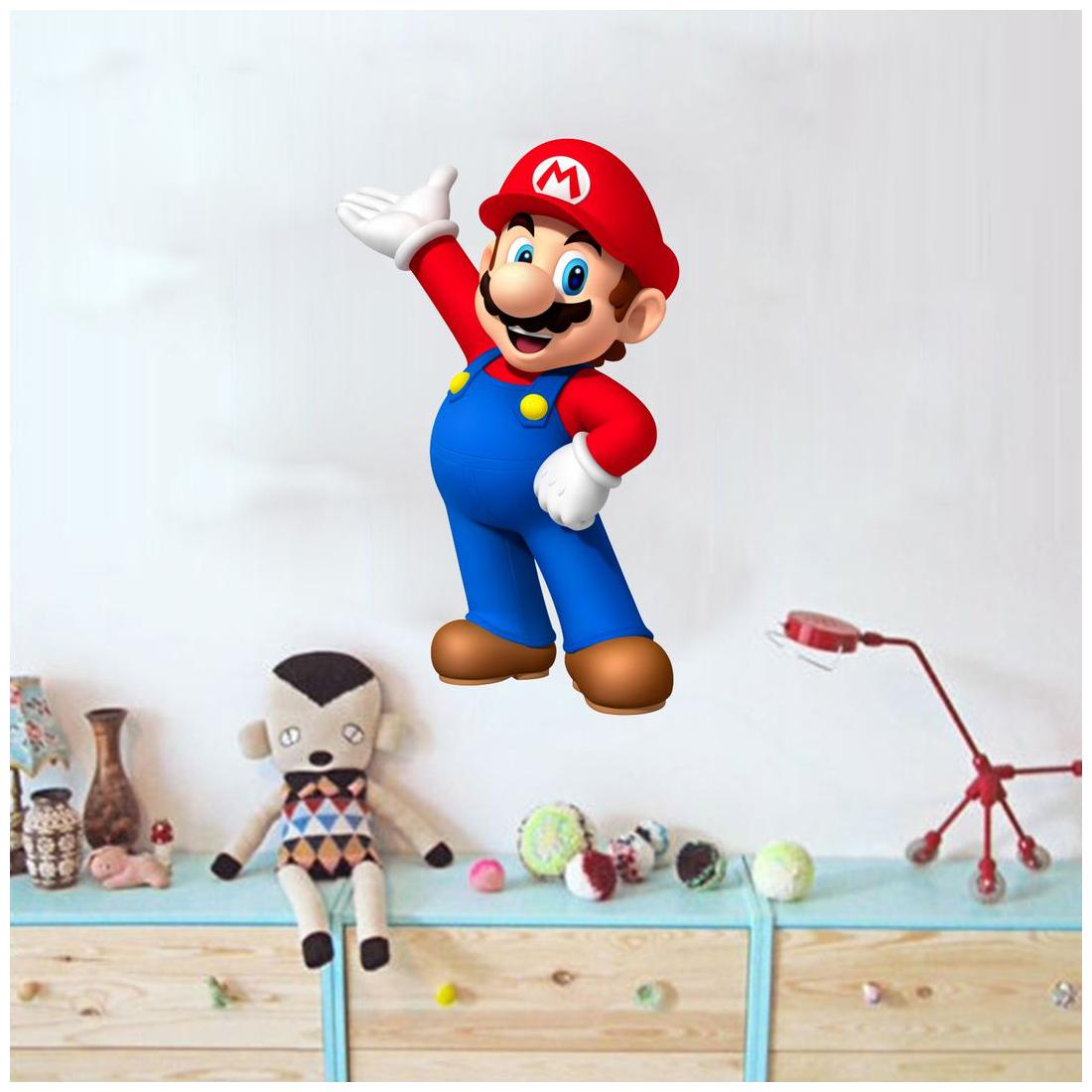 

Wall Sticker (mario PVC Vinyl 60 30 CM)