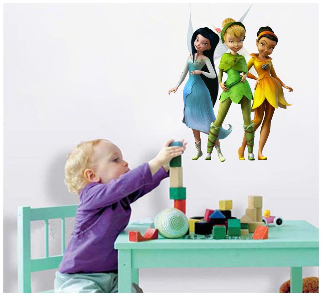 

Wall Sticker (Three fairy PVC Vinyl 43 55 cm)