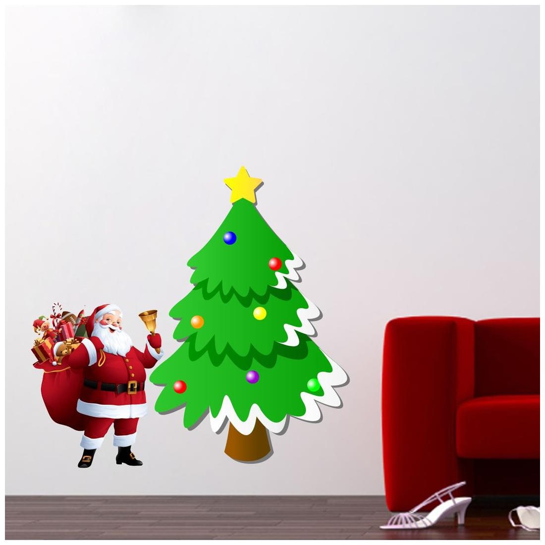 

Wall Sticker (Santa claus6 PVC Vinyl 58 50 CM)