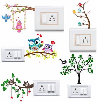 Buy Wall Sticker Wall Art Switch Board Stickers Fridge Sticker