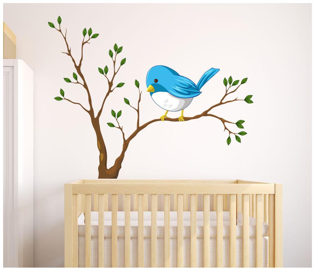 

Wall Wings Blue Bird In a Tree Wall Sticker Stickers