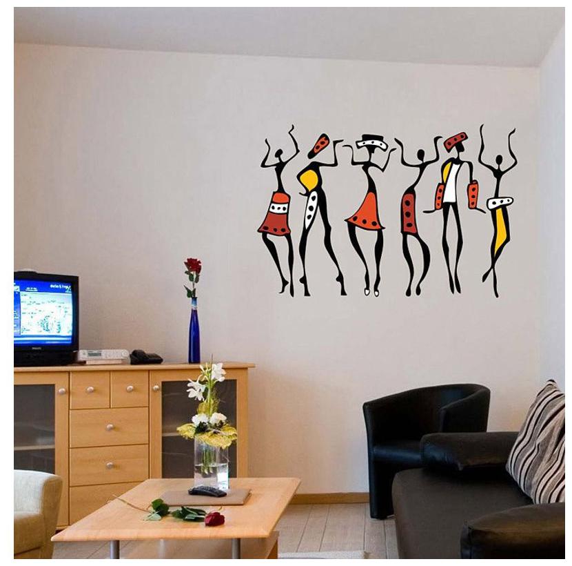 

Wall Wings Dancing African Womens Wall Sticker
