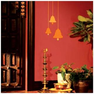 Wall Wings Holy Temple Bells Wall Sticker