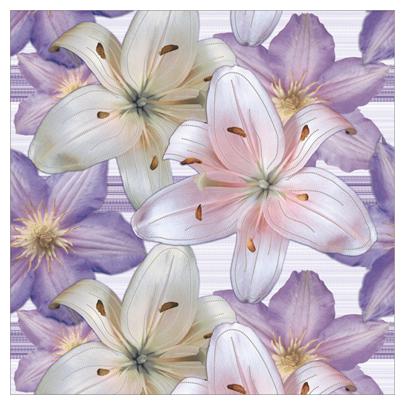 

Walldaddy Self Adhesive Wallpaper Design Purple Flower Large (300X40)Cm For Bedroom Drawingroom Kitchen Office Door Almira Walls