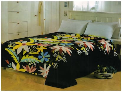 Welhouse India Floral Printed double bed ac blanket