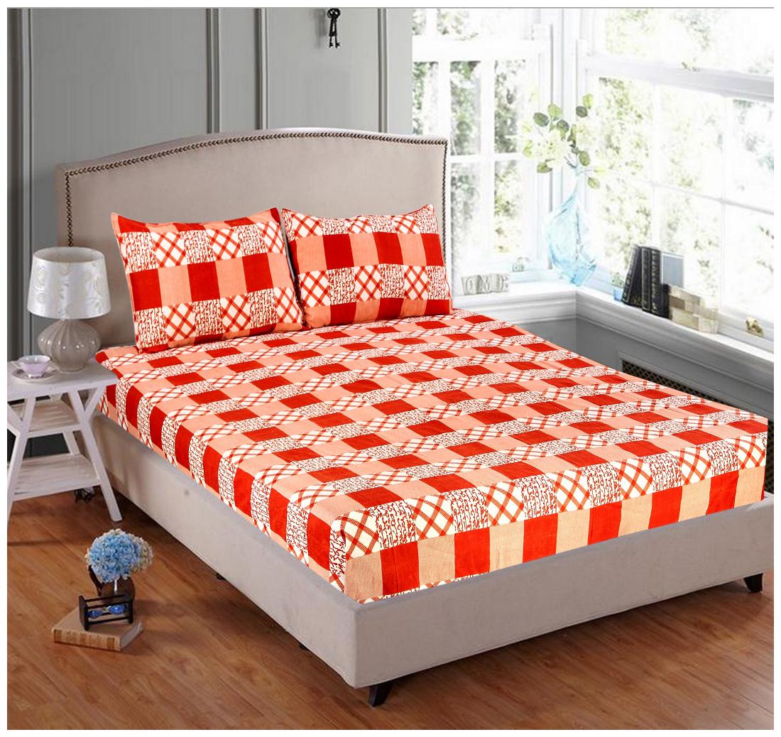

Welhouse India Microfiber Floral Double Size Bedsheet 140 TC ( 1 Bedsheet With 2 Pillow Covers Multi )