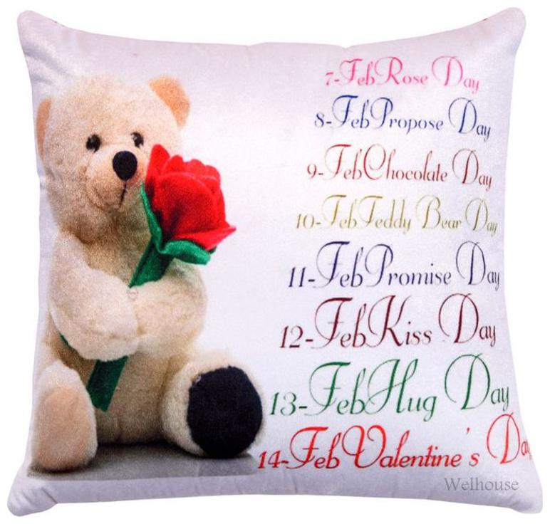 

Welhouse India Abstract Satin White Cushion Cover ( Regular Pack of 1 )