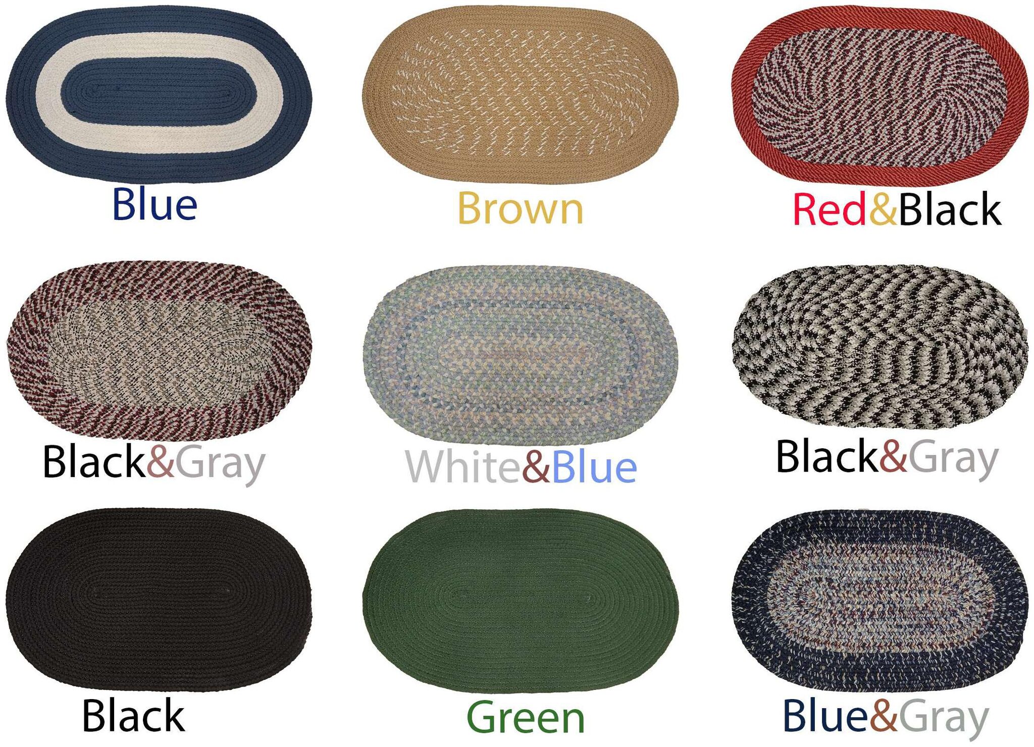 

Welhouse India Assorted Oval shape Mat (Pack of 1)