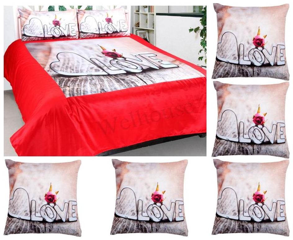 

Welhouse India Satin Abstract Double Size Bedsheet 104 TC ( 1 Bedsheet With 2 Pillow Covers White )