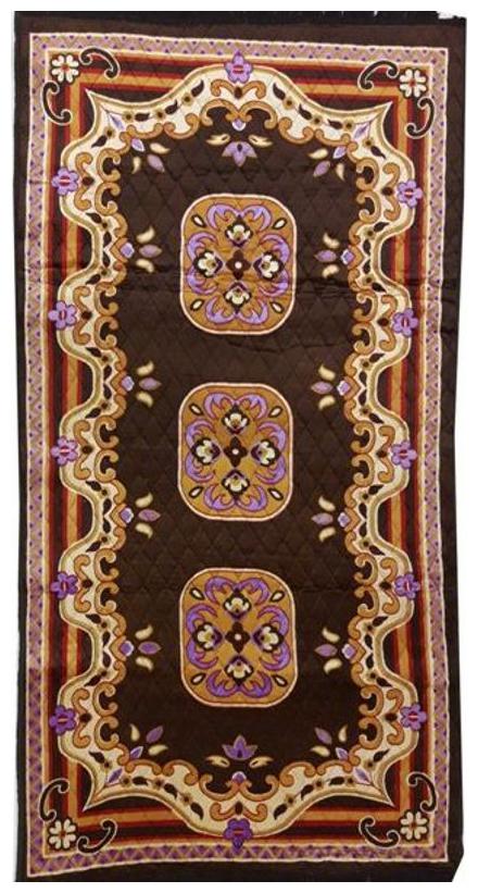 

Welhouse India Brown Colour Traditional Runner Mat