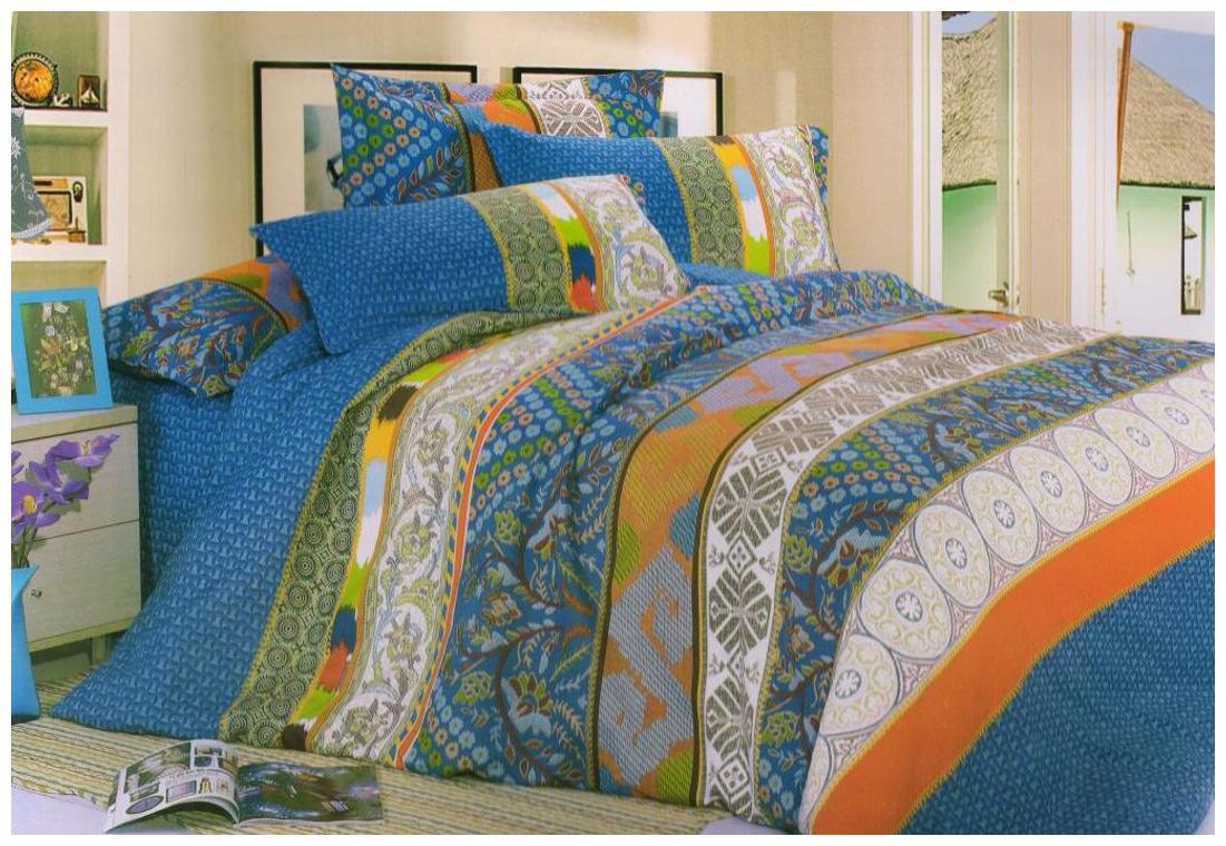 

Welhouse India Cotton Abstract Double Size Bedsheet 104 TC ( 1 Bedsheet With 2 Pillow Covers Multi )