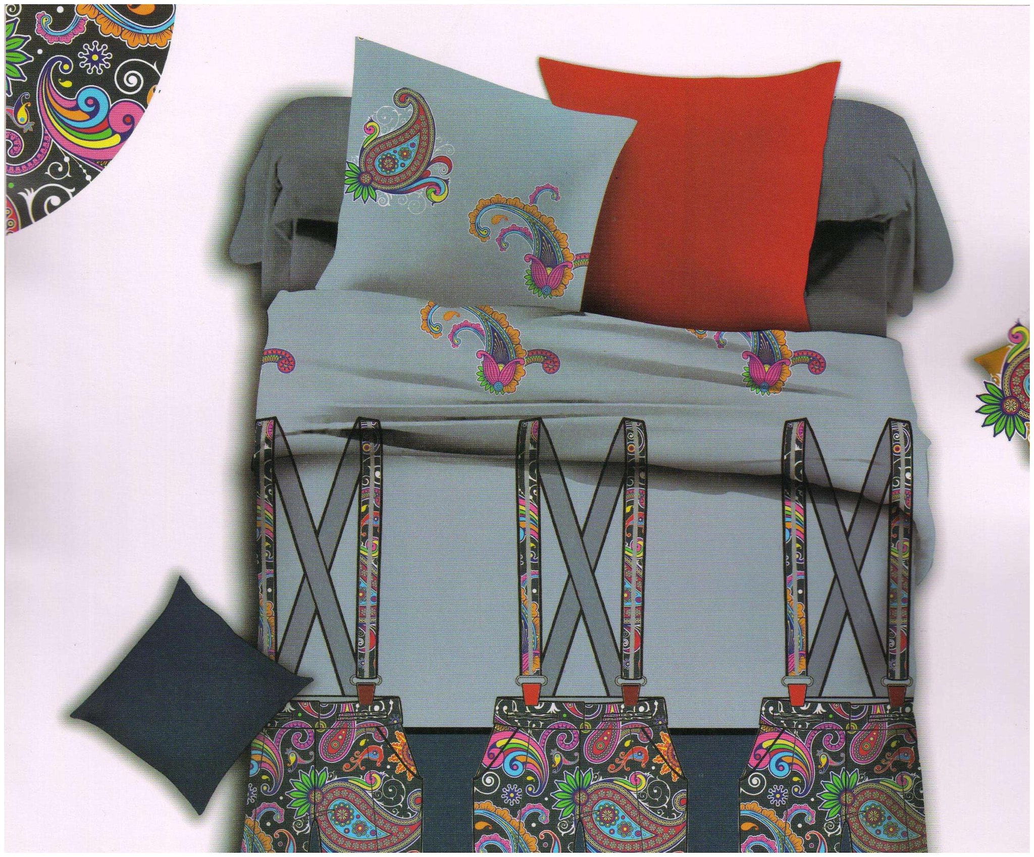 

Welhouse India Cotton Floral Single Size Bedsheet 140 TC ( 1 Bedsheet With 1 Pillow Covers Multi )