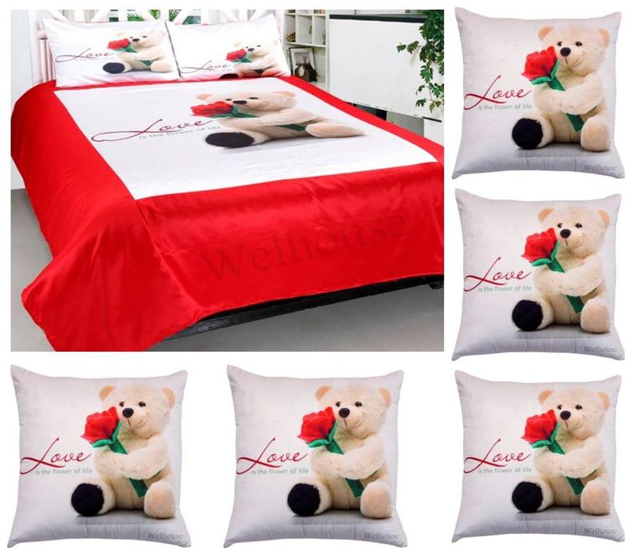 

Welhouse India Satin Abstract Double Size Bedsheet 104 TC ( 1 Bedsheet With 2 Pillow Covers White )
