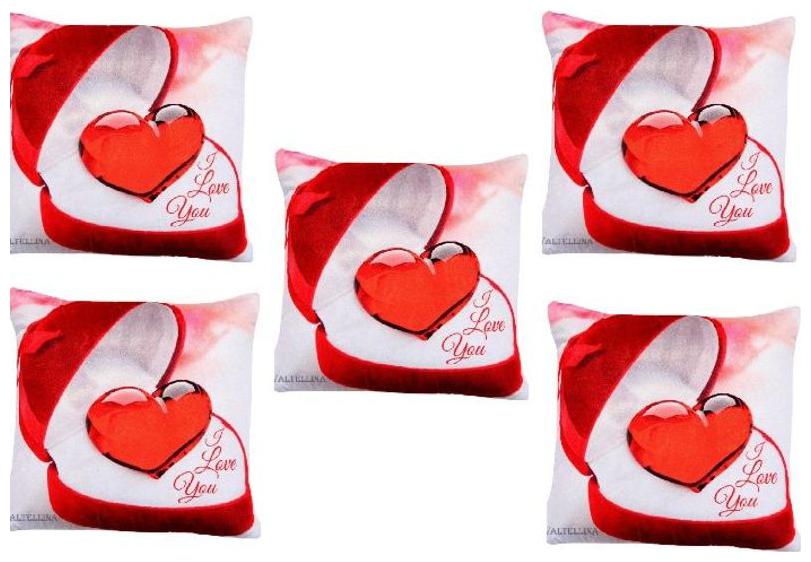 

Welhouse India Abstract Satin White Cushion Cover ( Regular Pack of 5 )