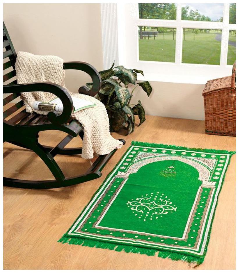 

Welhouse velvet brown janamaz prayer mat ( 46 x 27 ) JNMZ-08