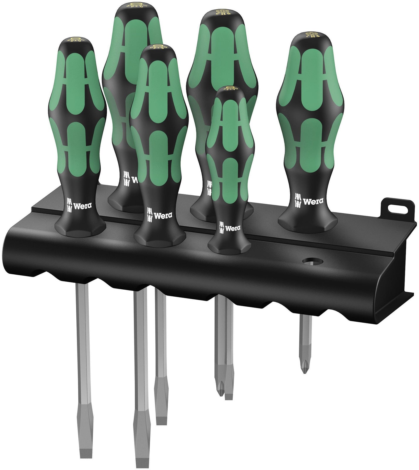 

Wera 05007680001 Kraftform Plus 334 SK 6 Screwdriver Set and Rack Lasertip