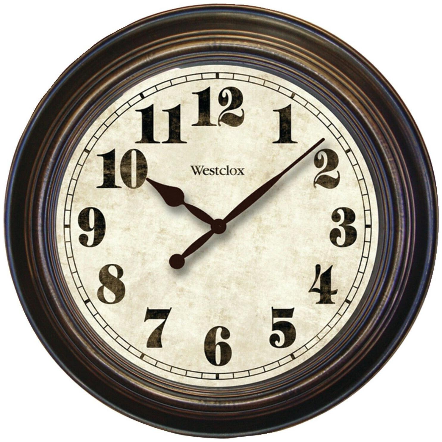 

WESTCLOX 32213 24 Inch Round Oversized Classic Clock - Free ship