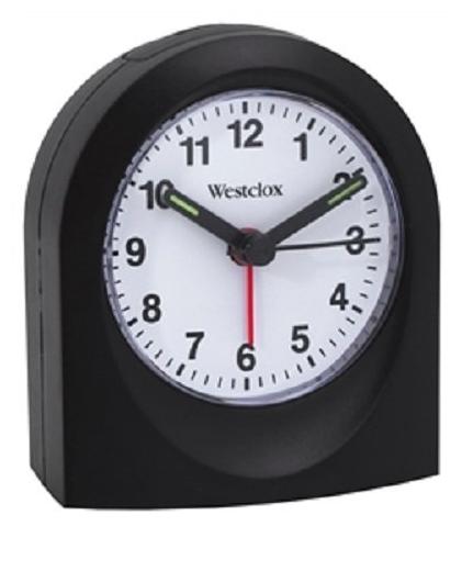 

Westclox 47312 Quartz Alarm Clock Black Case