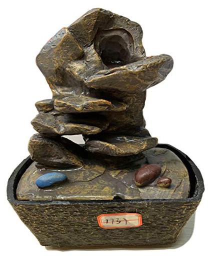 

Whitecloud TRANSFORMING HOMES Beautiful Home Decorative Home Gifts for Drawing Room Living Room Waterfall Decorative Item (1739)