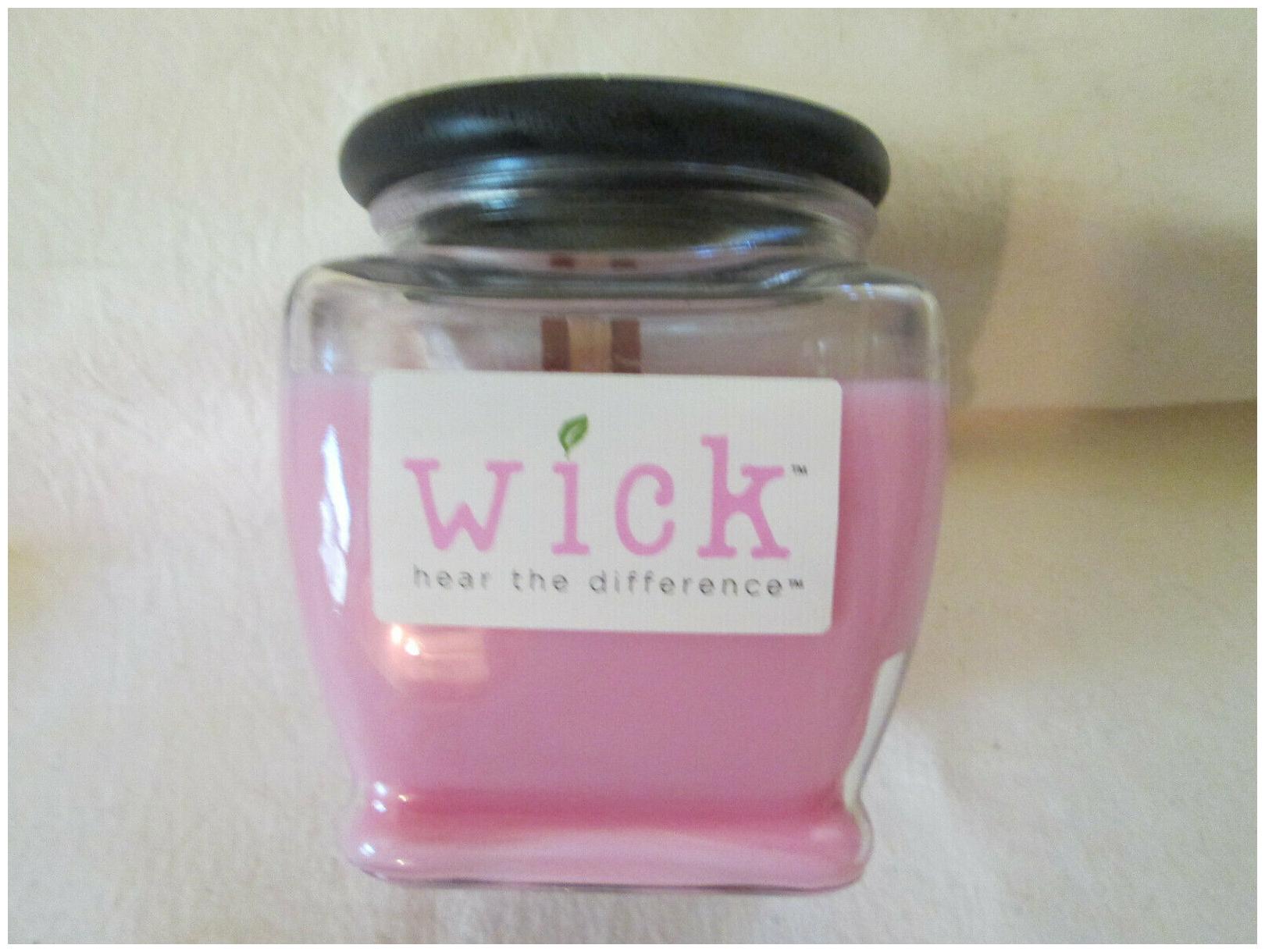 

Wick Hear the Natural Wood Crackle as it Burns 15 oz SWEET PEA