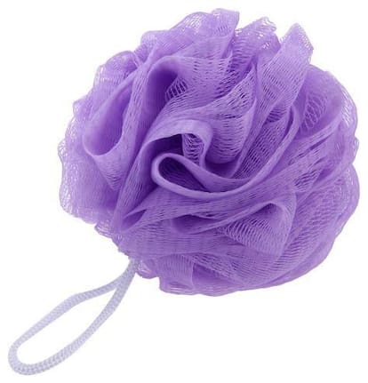Winberg bath scrub loofah scrub  Flower Nylon Meshy Back Scrubber Bath Shower Exfoliating Body Brush Wash Puff Spa Soap Sponge Scrub Bathscurb
