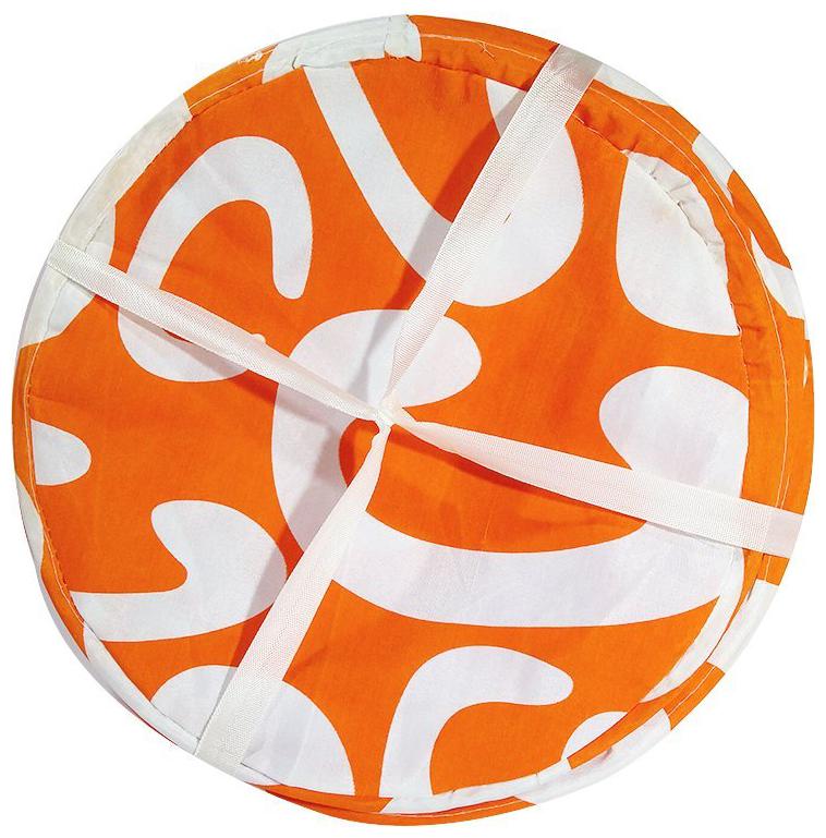 

Winner Full Size Orange Round Foldable Laundry Basket - Laundry Bag for Organizing Cloths Sku code- 30005011