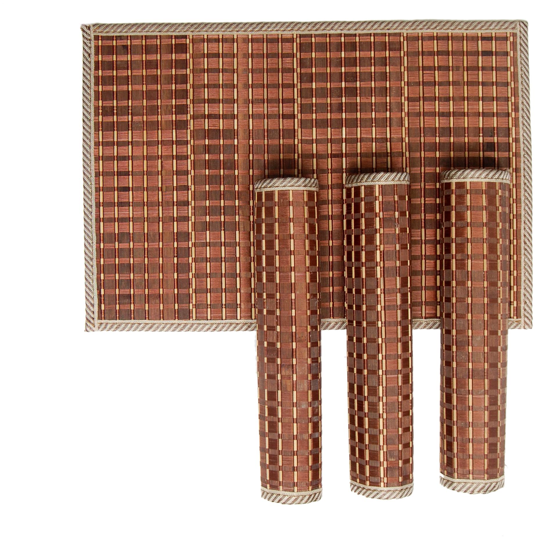 

Winner Natural Bamboo Placemats And Dining Table Mats (Pack of 4)- Size 45 x30 cms