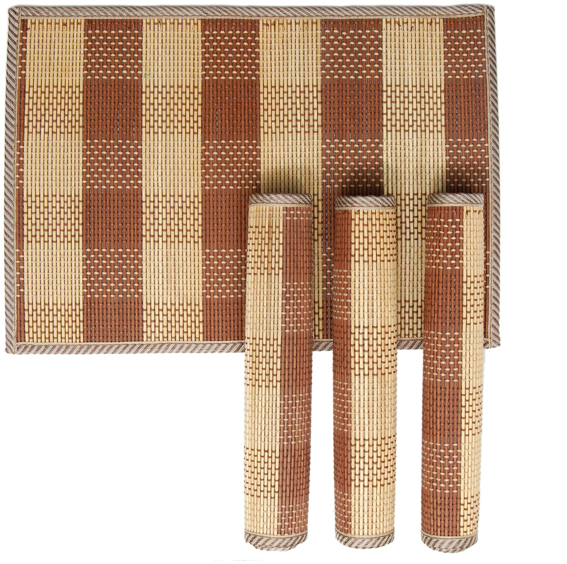 

Winner Natural Bamboo Placemats And Dining Table Mats (Pack of 4)- Size 45 x30 cms