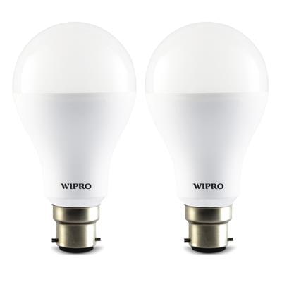 

Wipro Garnet 14 Watt B22 LED Bulb (Pack of 2)