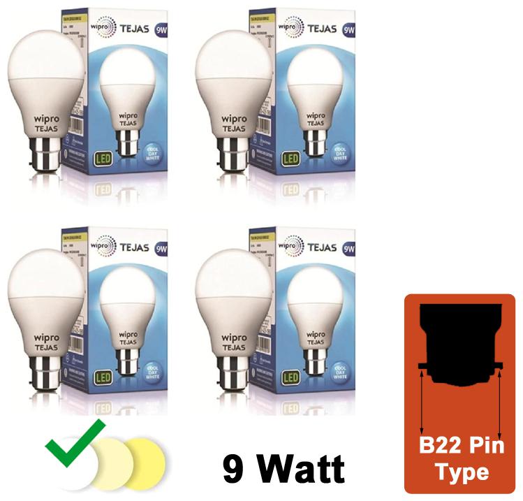 Works when The Power Goes Out! 9 WattLED Cold White Intelligent Emergancy Bulbs