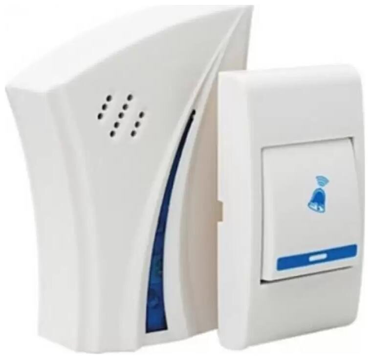 

Wireless Cordless Calling Remote Door Bell for Home and Shop Wireless Door Chime (1Pc) Multicolor