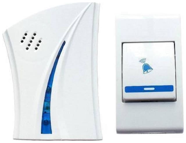 WIRELESS DOOR BELL OFFICE BELL WIRELESS CORDLESS (1PC) ASSORTED COLOR