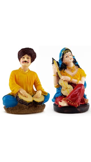 buy wishkey rajasthani traditional couple set home decor statue gift