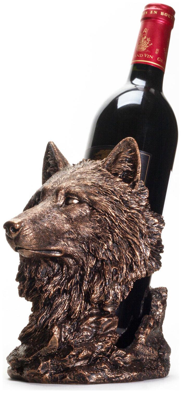 

Wolf Head Wine Bottle Holder Kitchen Decoration New
