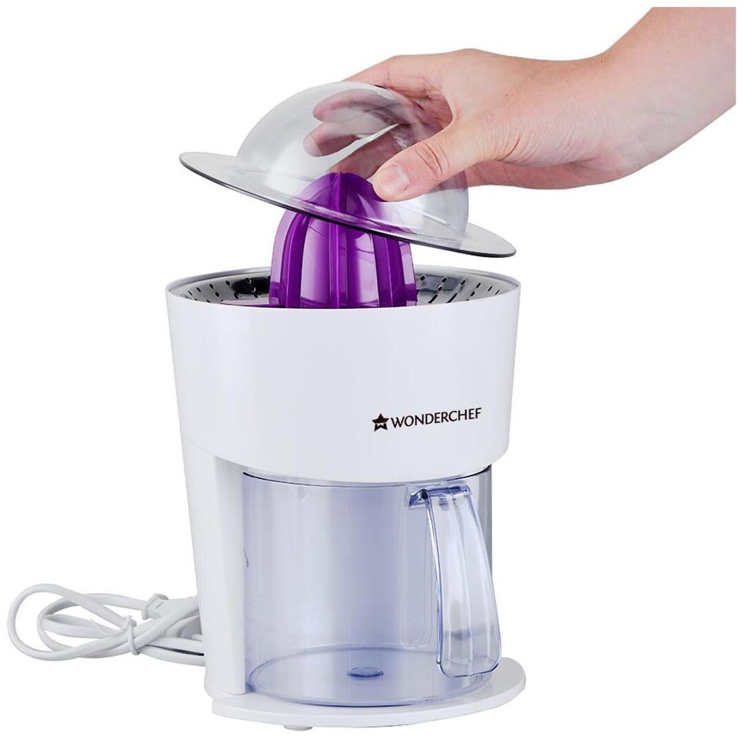 

Wonderchef REGALIA 40 W Juicer ( White Purple 1 Jar )