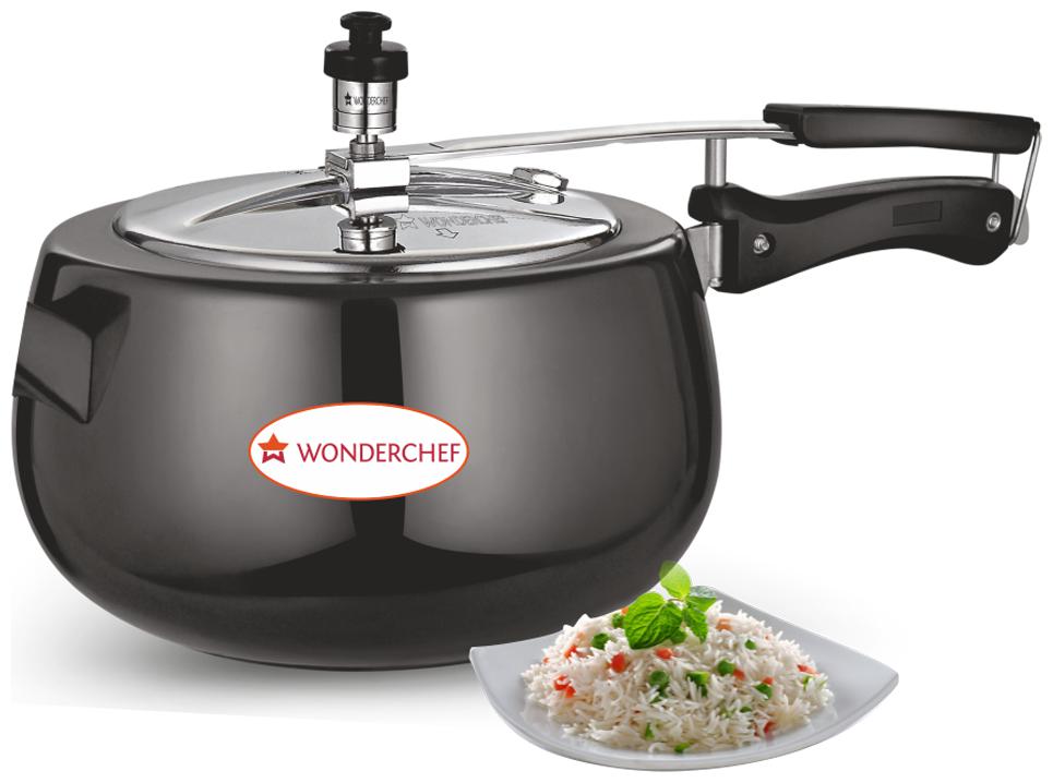 

Wonderchef Hard Anodized Stainless Steel Cooker (2 L)