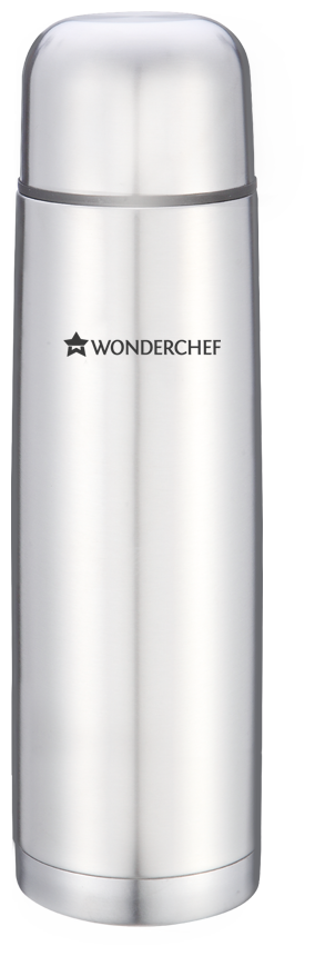 

Wonderchef 1000 ml Stainless Steel Thermosteel Flask ( Silver )