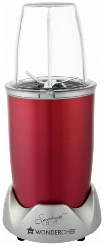 

Wonderchef BLEND PRO 700 W Mixer Grinder ( Red 2 Jars )