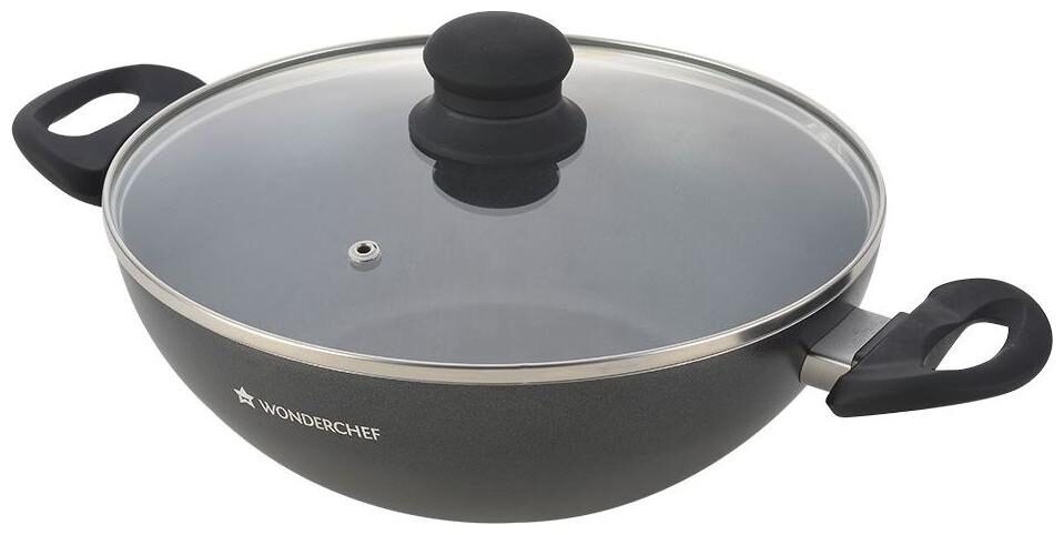 

Wonderchef Premia 24cm Wok with lid