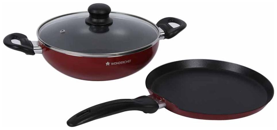 

Wonderchef Ruby Series Cookware Combo Set