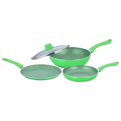 

Wonderchef Royal Velvet Plus Set Green