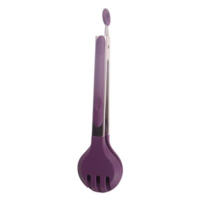 

Wonderchef Stainless Steel Purple Food Tong