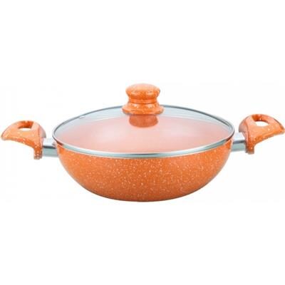 

Wonderchef Tangerine 20cm Wok with Lid - 1 6L